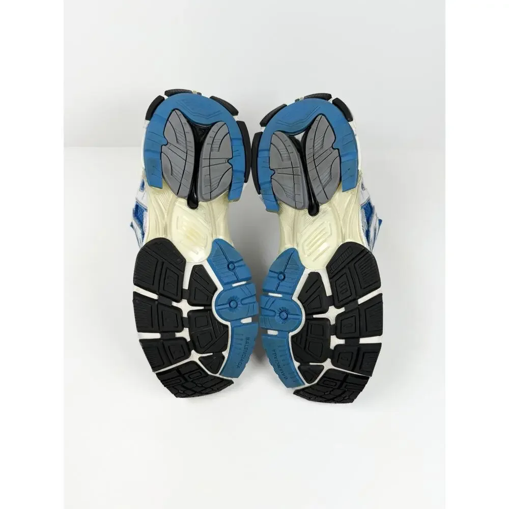 Size 45EU/12US - Balenciaga Runner White Blue Sneakers - Picture 7 of 8